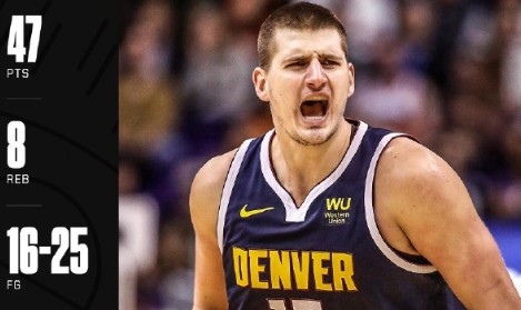  东契奇三双终结快船七连胜  