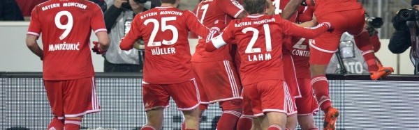  拜仁慕尼黑刷新纪录，联赛跨季三十场不败  